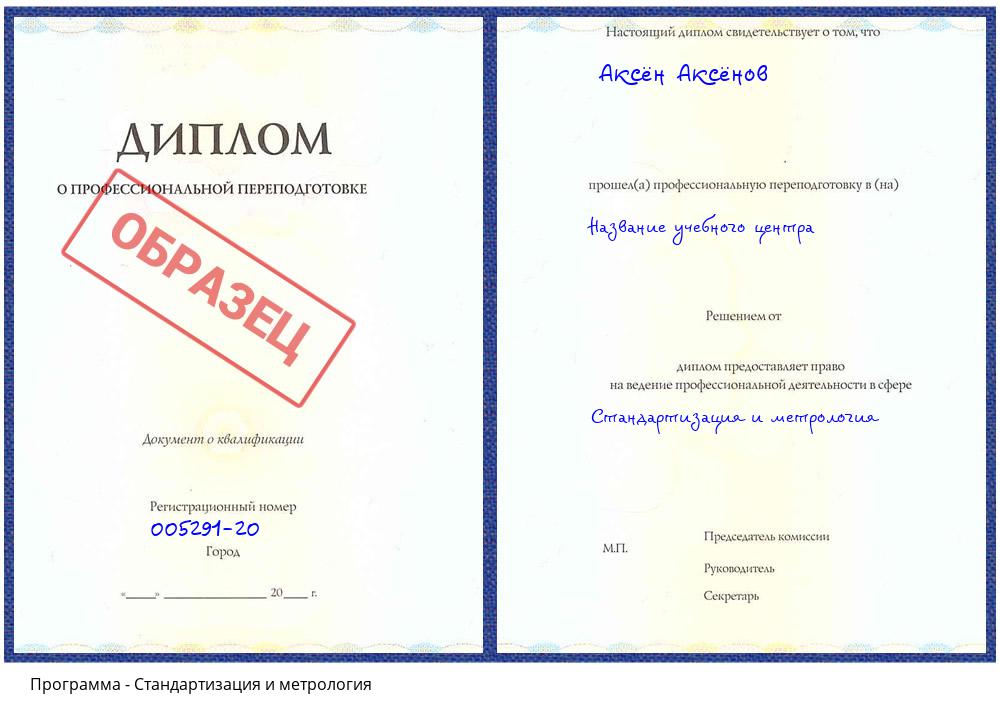 Стандартизация и метрология Саяногорск